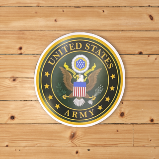 United States Army 3.5” inch round magnet – LGBNJ